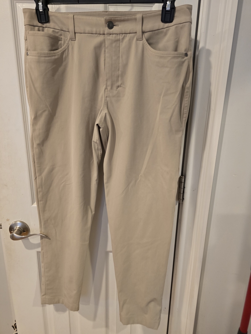 ​Lululemon ABC Pant Slim Utilitech 5-Pocket Khaki Tan Men's Size 31x30